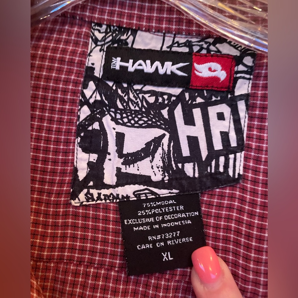 Tony Hawk button up t shirt - Picture 3 of 6